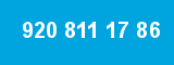 920 811 17 86